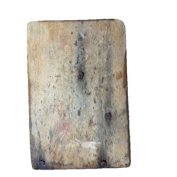 Vintage Scotty Dog Carved Wooden Bookend Single - Picture 5 of 5